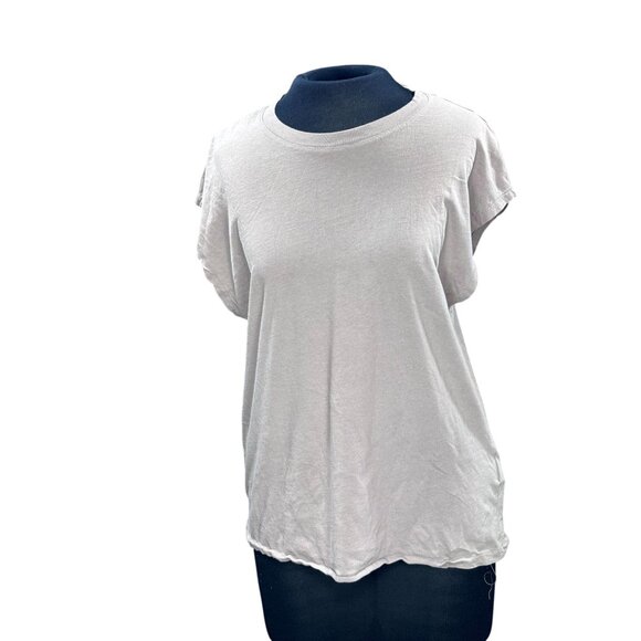 Tan H&M Basics Womens Loose Fit T-Shirt XS - Picture 1 of 9